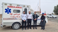 بازدید نوروزی دکتر احمدی از پایگاه جاده ای اورژانس115 خور