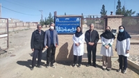 بازدید نوروزی مهندس قاسمی از مرکز خدمات جامع سلامت شهری روستایی ماژان
